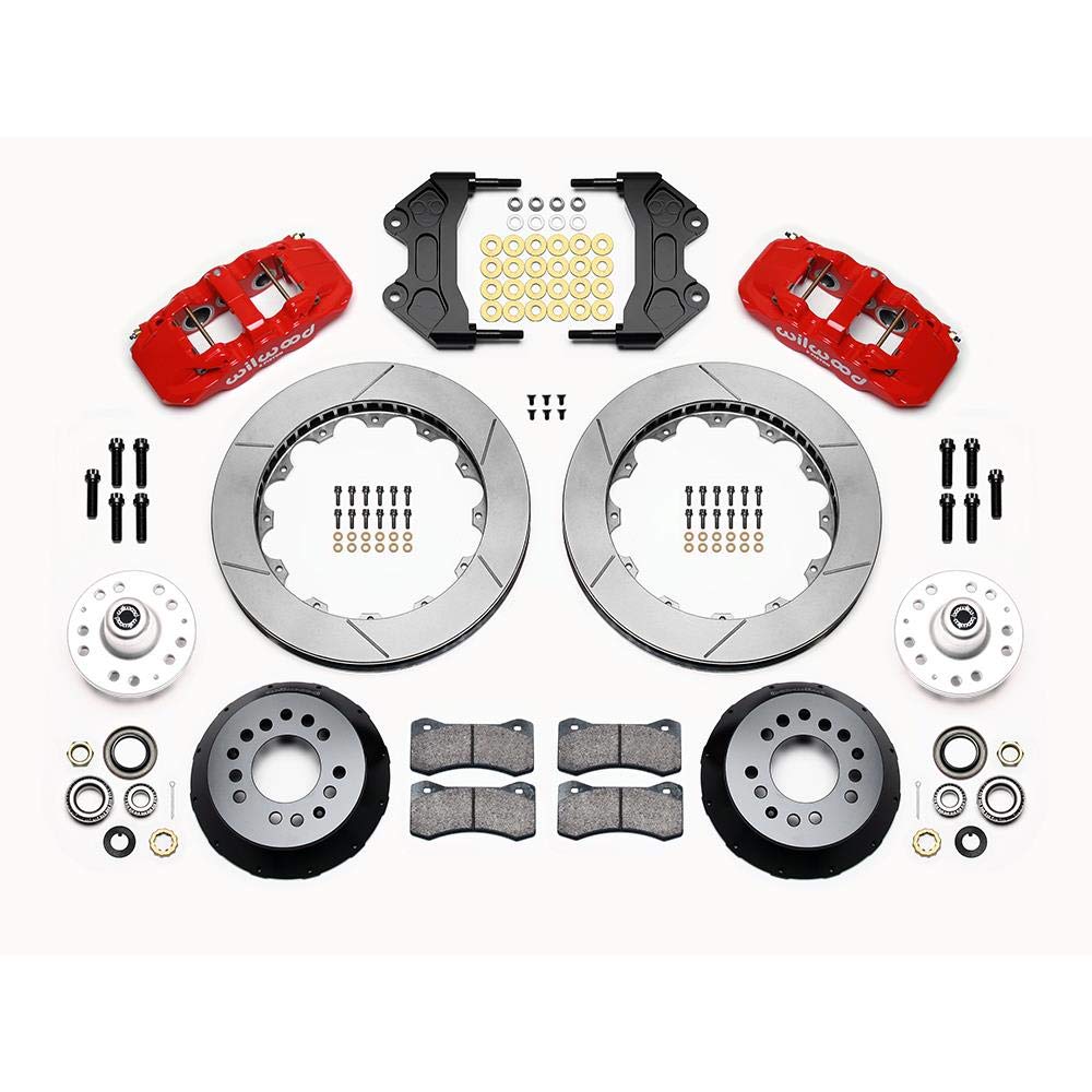 15.00-Red AERO6 Front Hub Kit