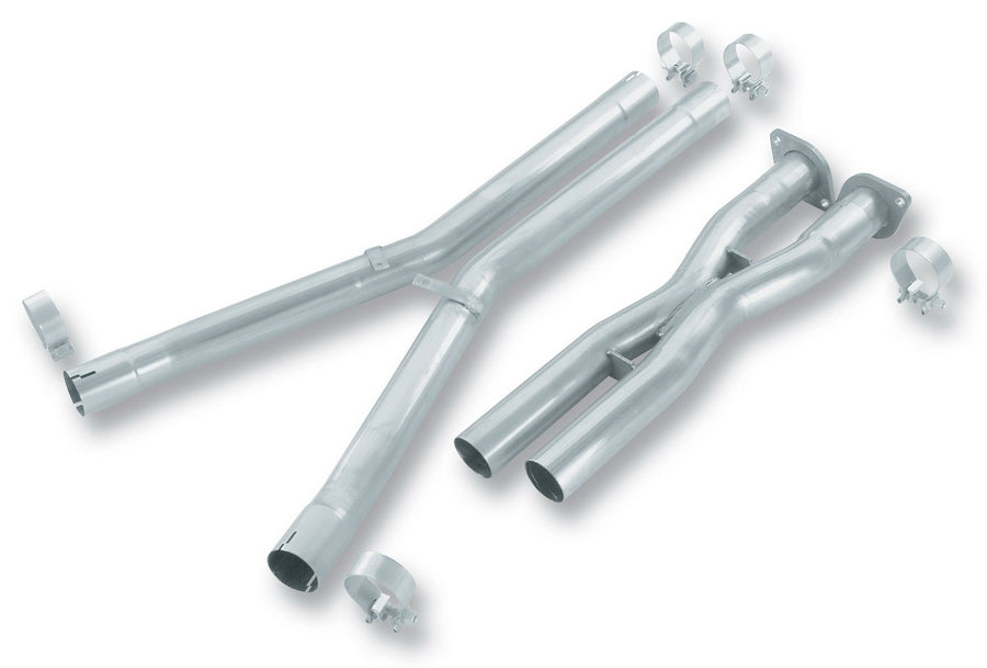 60089 BORLA Performance Exhaust X-Pipe & Connection Pipes 2005-2008 Chevrolet Corvette (C6) 6.0L/ 6.2L V8 Automatic/Manual Transmission Coupe/Convertible. Will Fit Vehicles With And WITHOUT NPP.