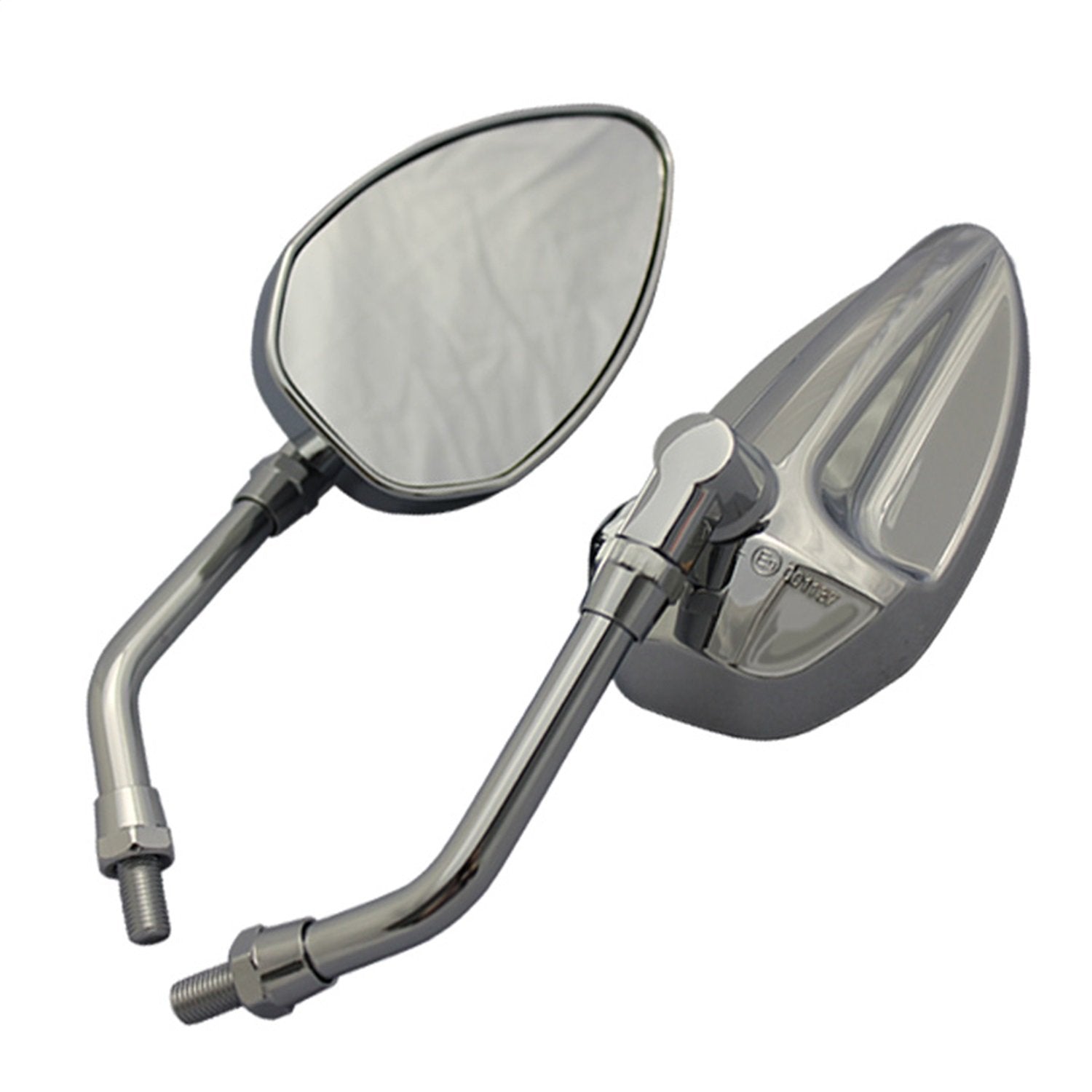 Chrome Motorcycle CIPA Economy Mirror Kit 01933