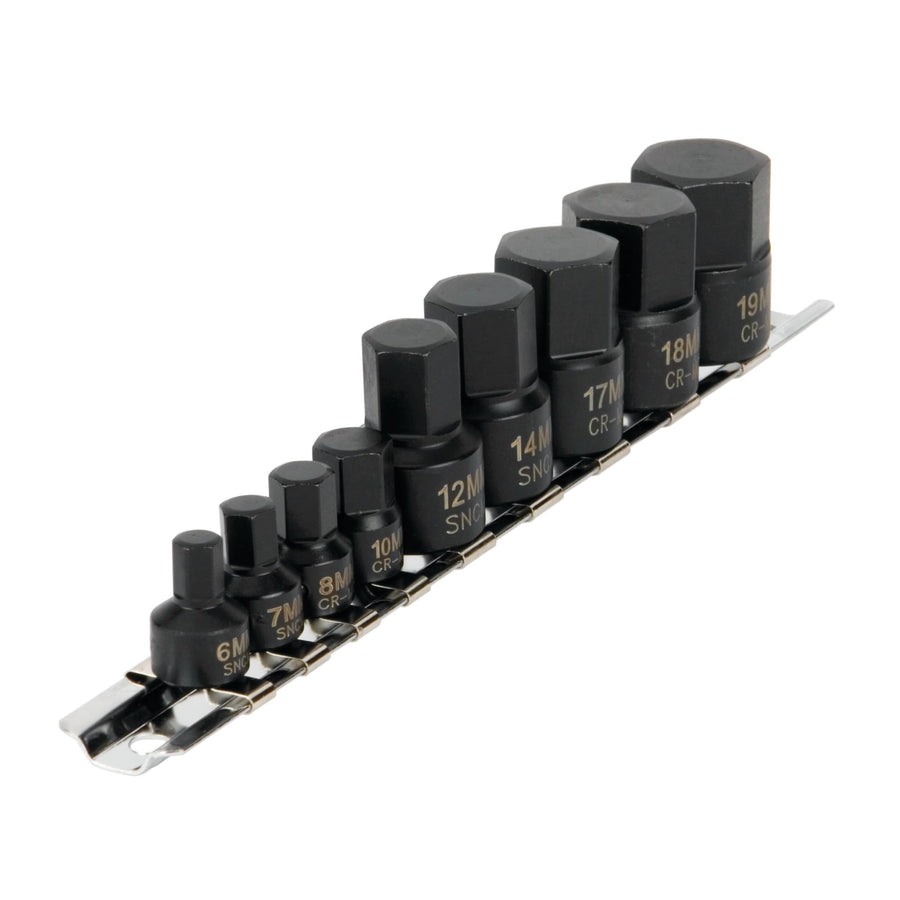 9-Piece Performance Tool W38964 Impact Metric Hex Bit Socket Set