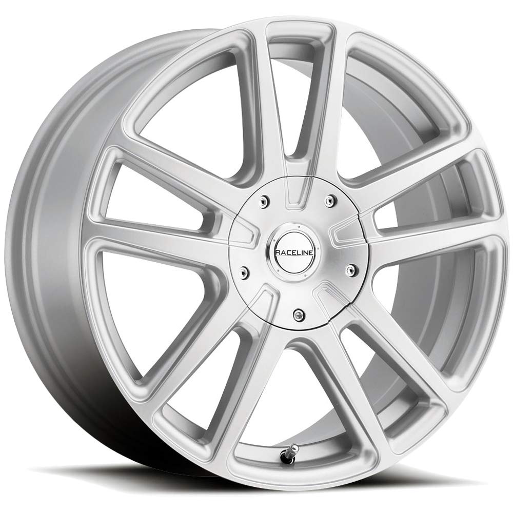 Raceline 145S ENCORE Satin Silver Wheel (16 x 7. inches /4 x 100 mm, 40 mm Offset)