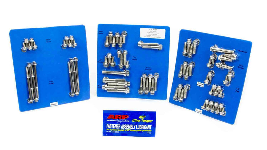 ARP 12-Point Stainless Steel Complete Engine Fastener Kit for Small Block Chevy 534-9504