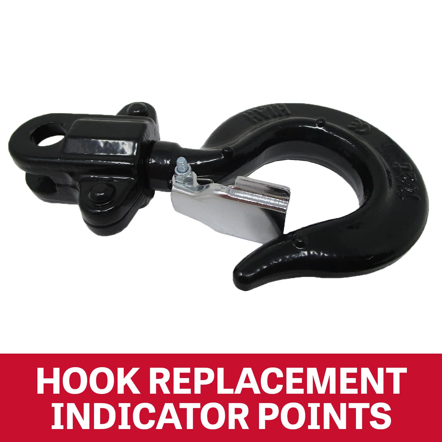 1-Ton JET Lever Hoist, 10' Lift, Overload Protection (JLH-100WO-10)