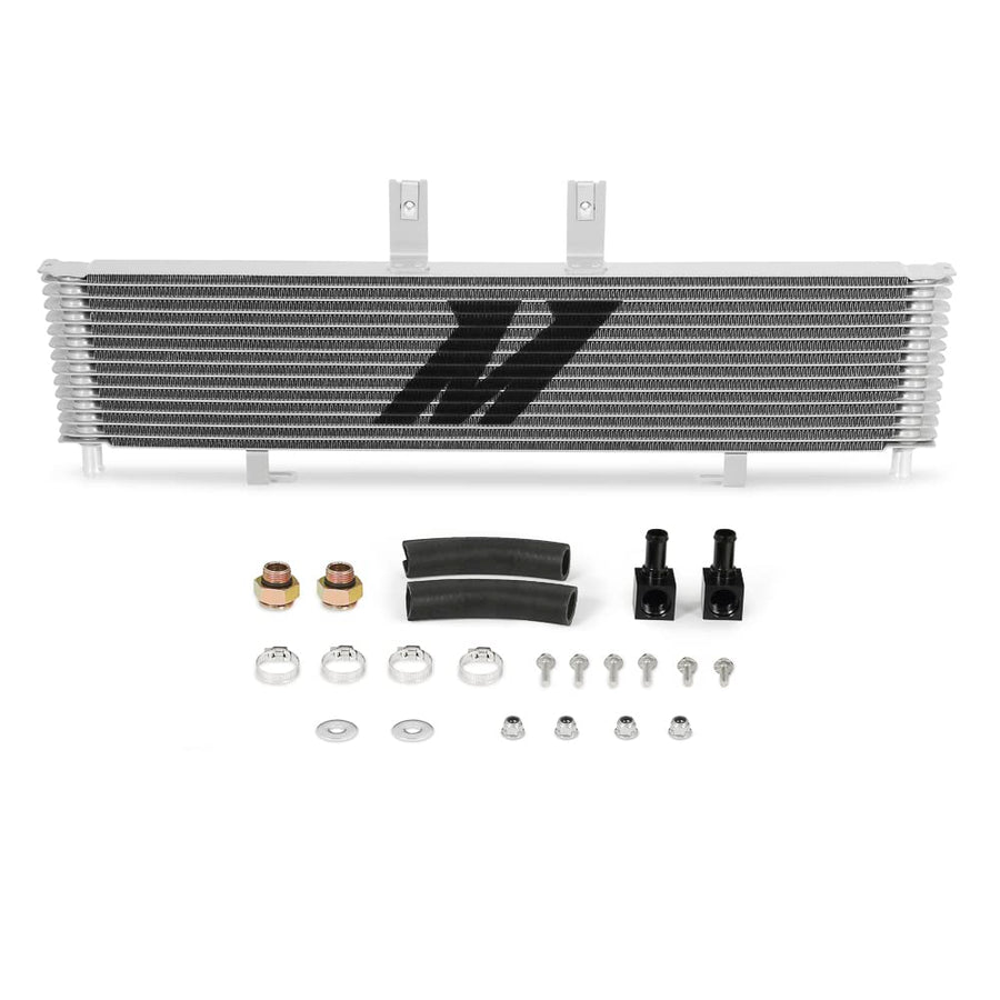 Mishimoto Transmission Cooler MMTC-DMAX-06SL, Compatible with Chevrolet & GMC Duramax 6.6 LBZ & LMM, 2006-2010, Silver
