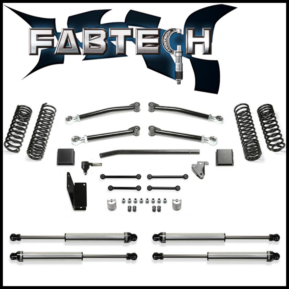 Fabtech K4167DL Lift System Trail 3 in. w/DLSS Shocks For PN[FTS24245/FTS24246/FTS24247/FTS24210/FTS811402/FTS811502] Trail Lift System