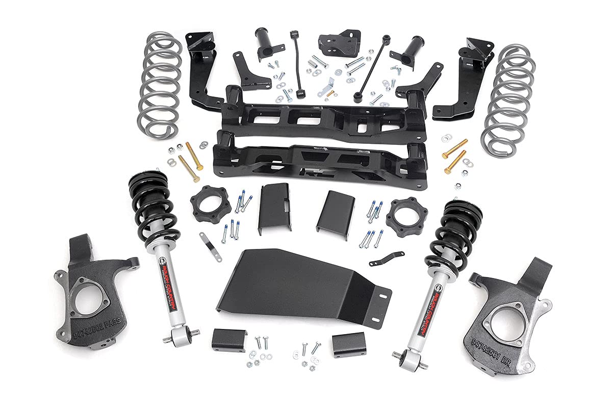 7" Lift Kit Rough Country w/N3 Struts for 2007-2014 Chevy/GMC SUV 1500-28701