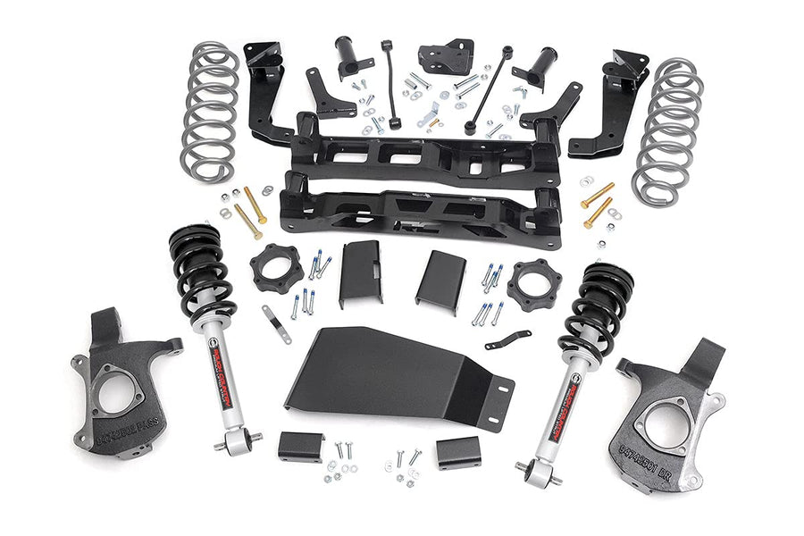 7.5" Lift Kit Rough Country w/N3 Struts for 07-14 Chevy/GMC Tahoe/Yukon - 28601
