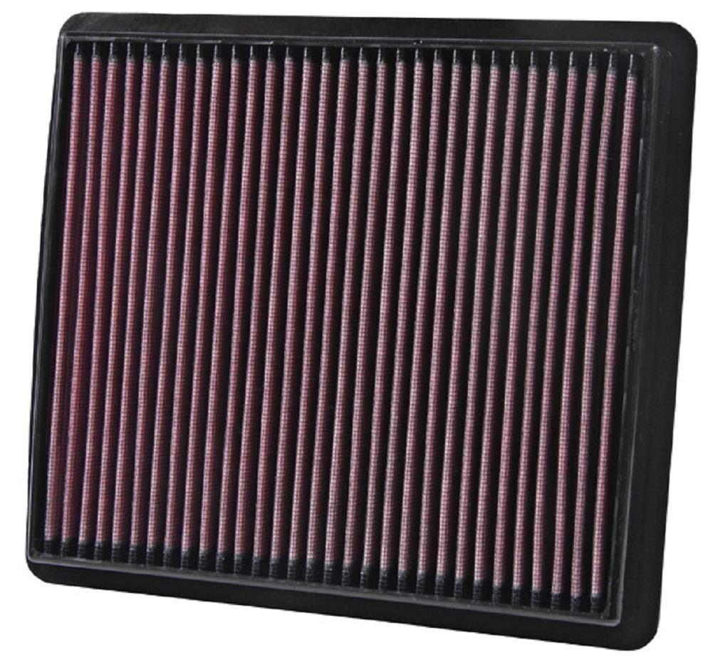 K&N Engine Air Filter: Replacement Car Air Filter, Reusable, Clean Every 75,000 Miles, Washable, Premium: Compatible with 2008-2019 DODGE/FIAT (Journey, JCUV, Freemont), 33-2423
