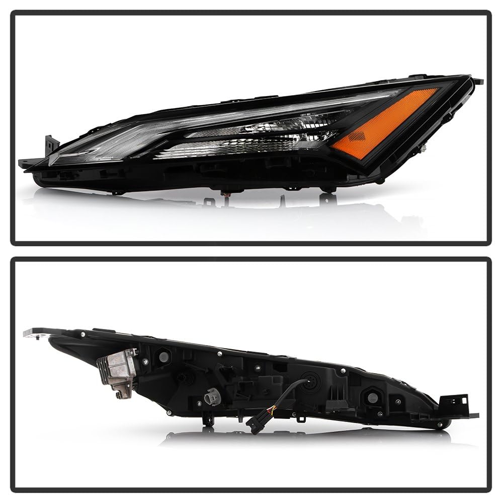 Nissan Rogue 21-23 Spyder (xTune) Upper Halogen Signal/LED DRL Headlight - OE Left