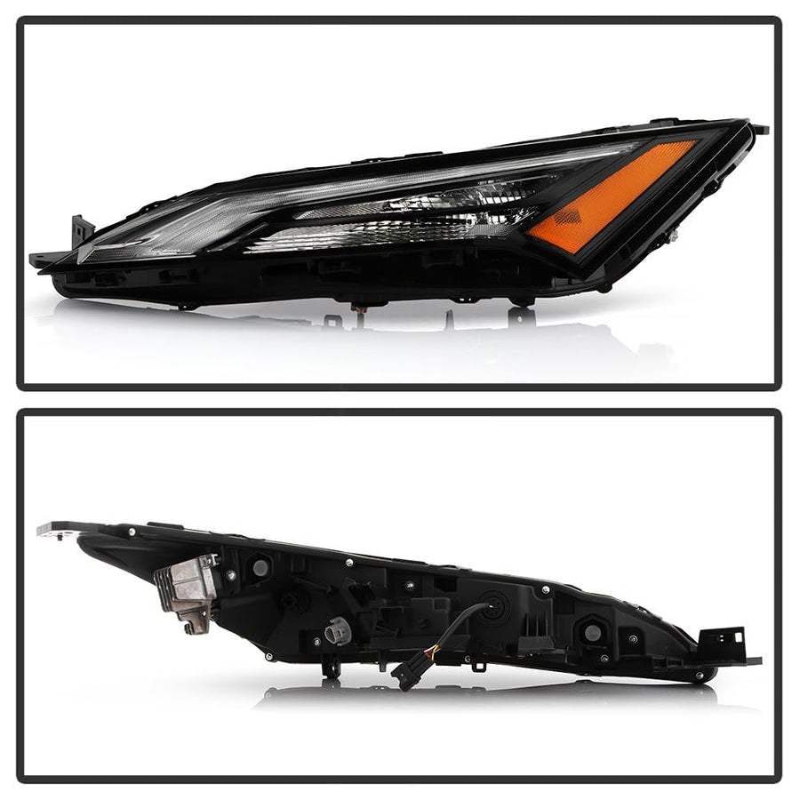 Nissan Rogue 21-23 Spyder (xTune) Upper Halogen Signal/LED DRL Headlight - OE Left