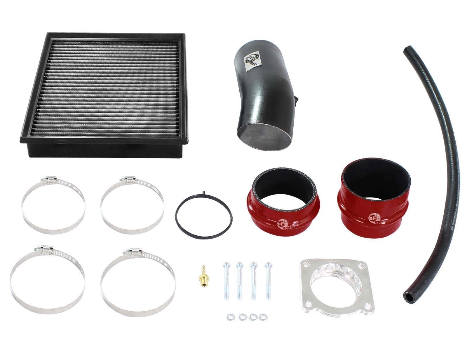 Super Stock aFe POWER Induction System w/Pro DRY S Filter, #55-12541, Black