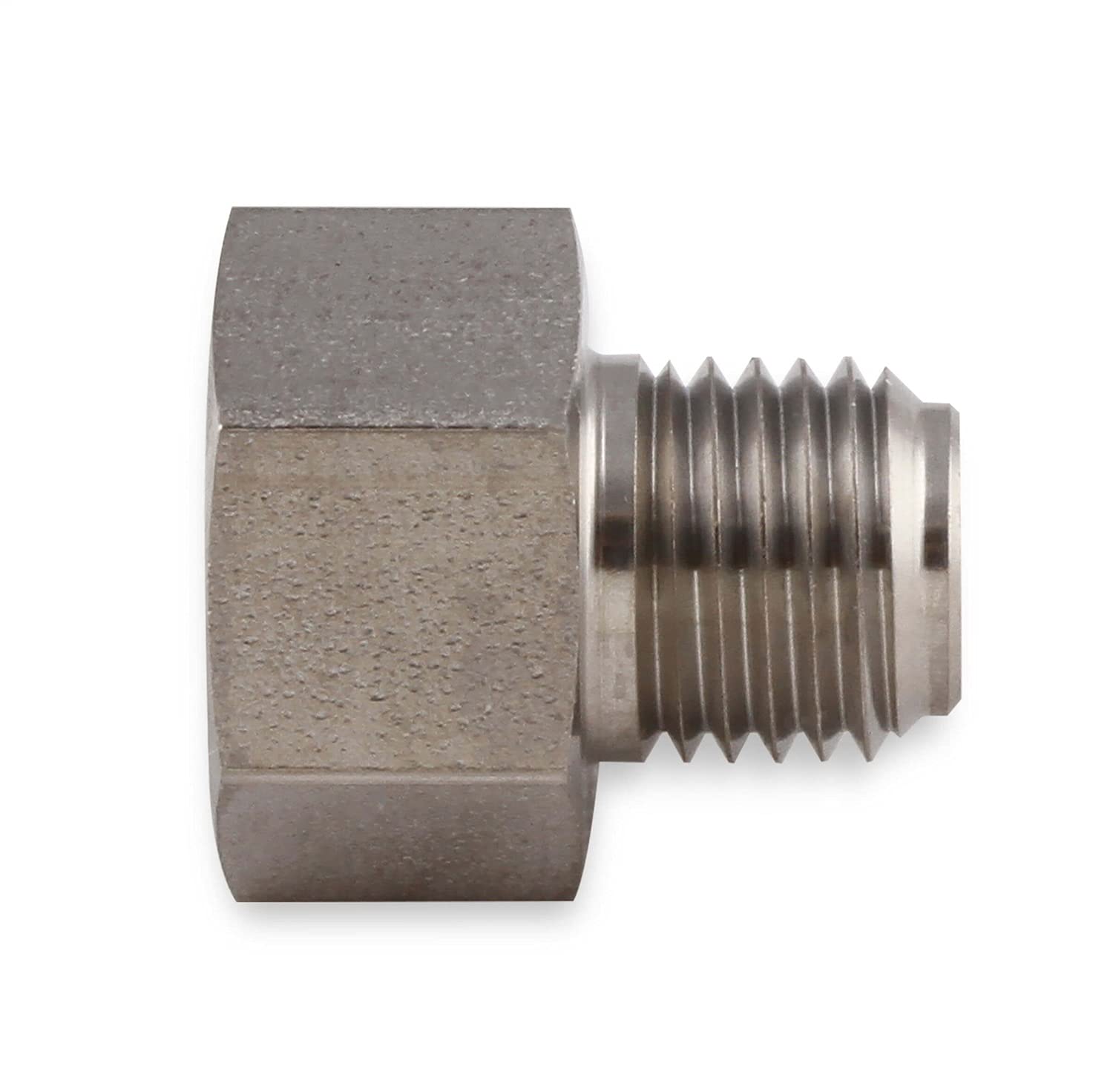 Hardline Adapter, EARL'S PERFORMANCE PLUMBING 3/8"-24 Inverted Flare Male to 7/16"-24 Inverted Flare Female for 3/16"