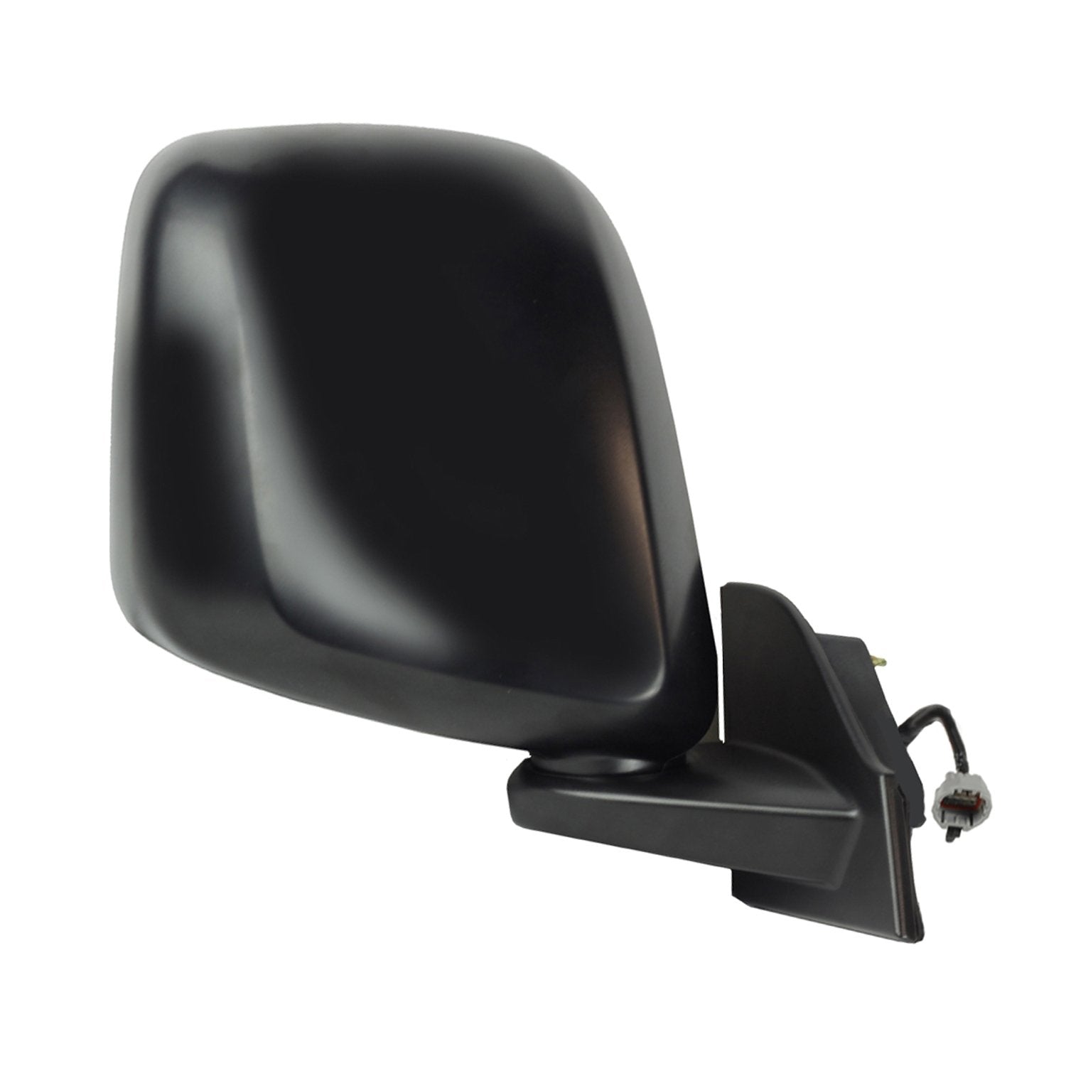 Mirror Passenger Side for Nissan NV 200, Black, Swing Away, Heated Power, spot Mirror