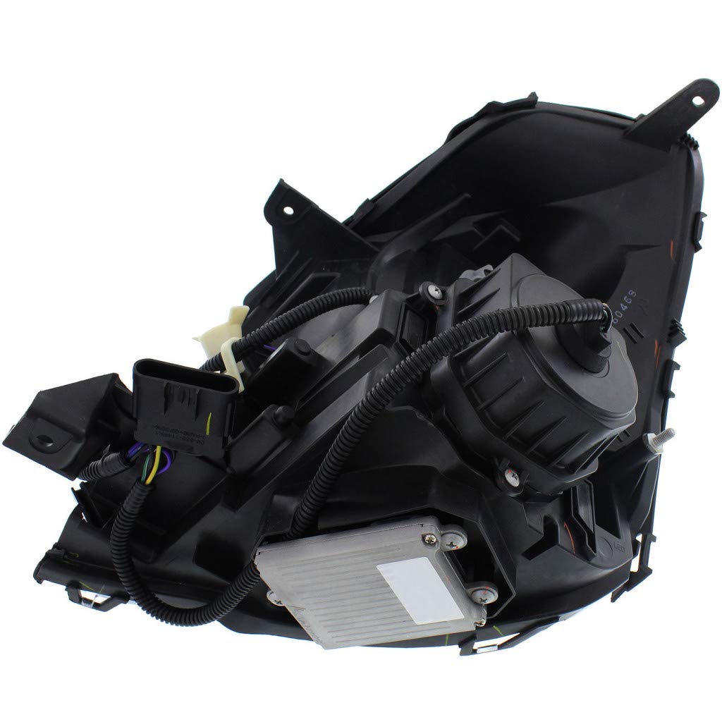 GM387-B001R Eagle Eyes Passenger Headlamp Assy Fits Cadillac DTS