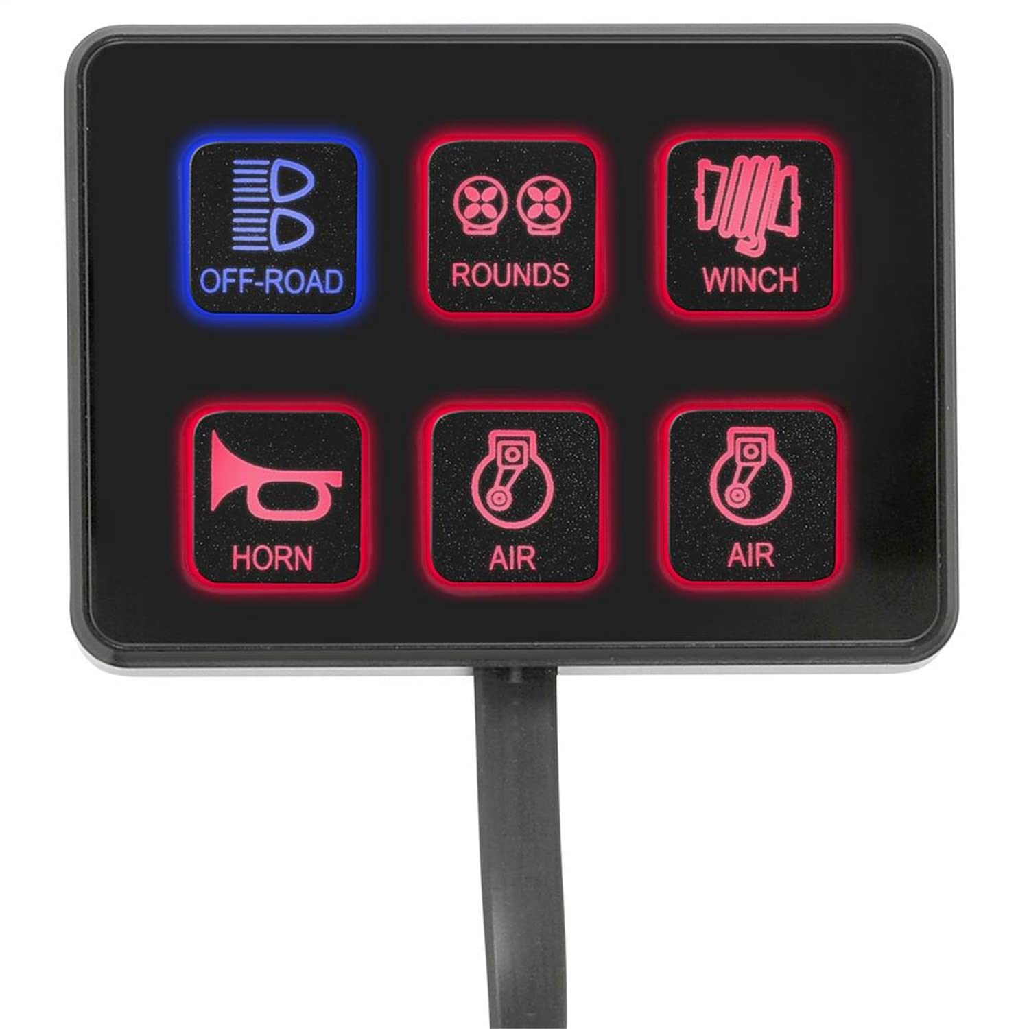Ss6 Pro Comp 6-Way Universal Switch Panel 76201