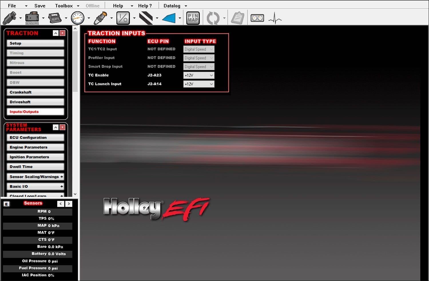 EFI Holley 555-100 Time-Based Traction Management