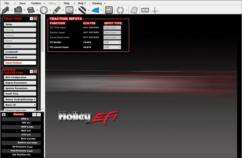 EFI Holley 555-100 Time-Based Traction Management
