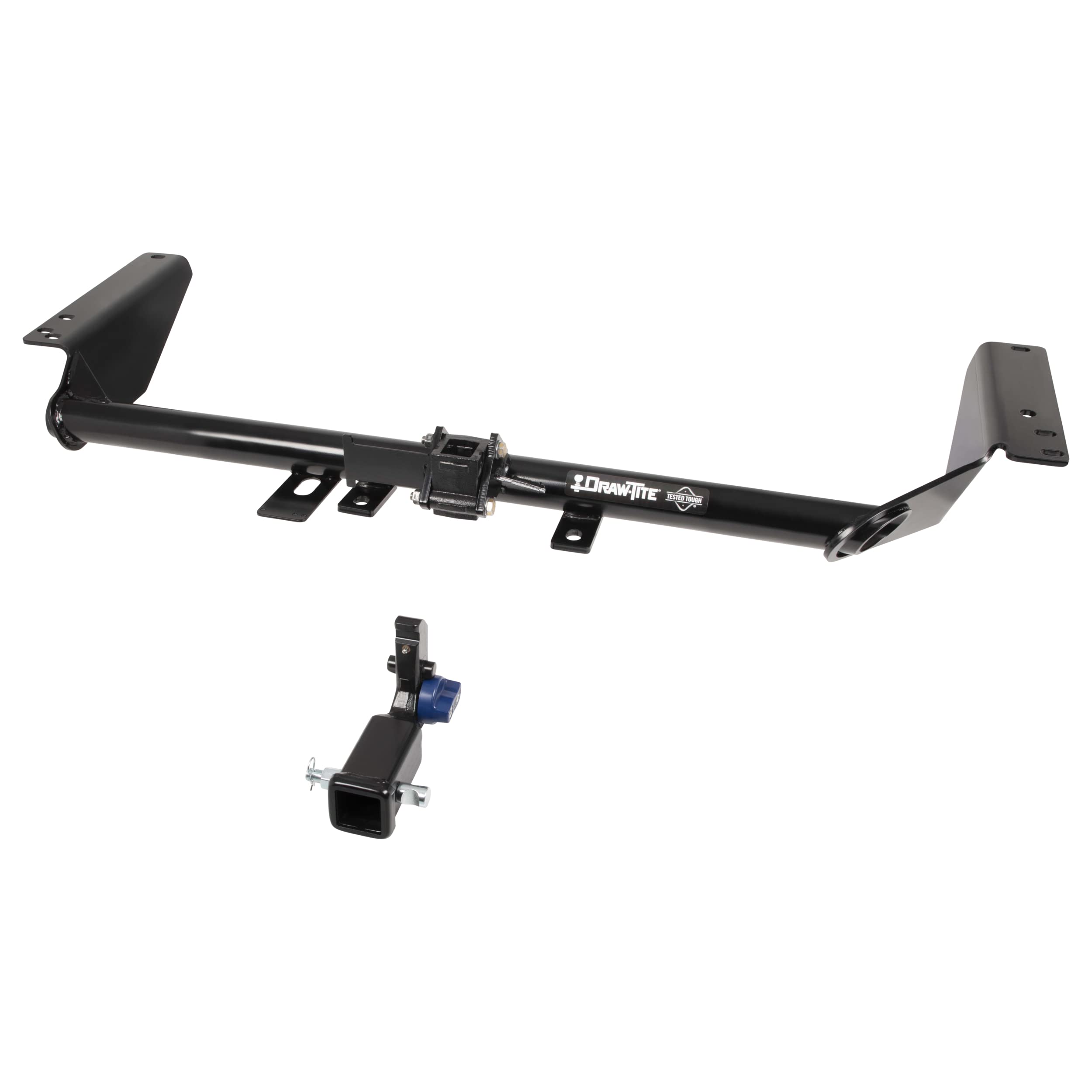 Draw-Tite Hidden Hitch® 76916 Completely Hidden Trailer Hitch 2 in. Removable Receiver, Black, Compatable with 2017-2022 Chrysler Pacifica, 2020-2022 Chrysler Voyager, 2022-2022 Dodge Grand Caravan