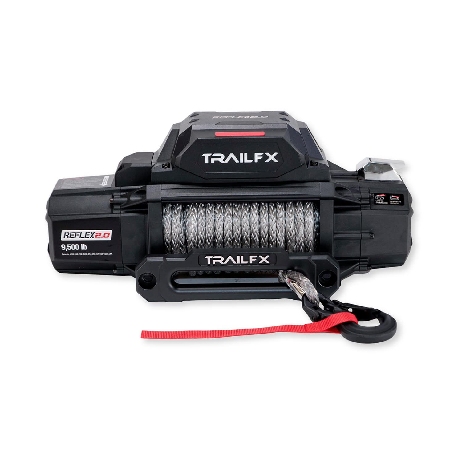 Reflex 2.0 Trailfx Winch 9.5k Synthetic