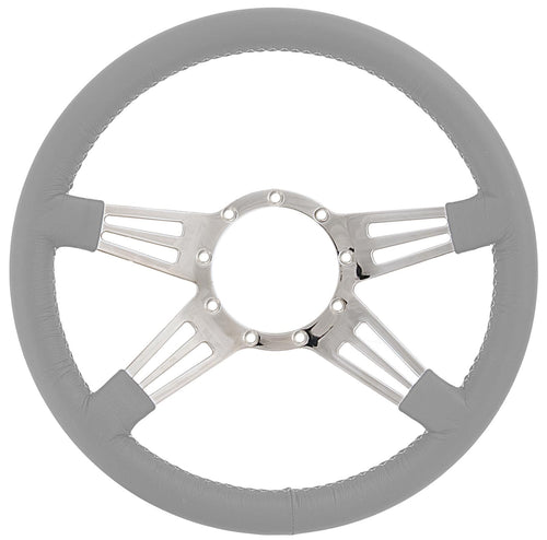 Mark 9 Lecarra 96207 Double Slot Polished Standard Grip Light Grey
