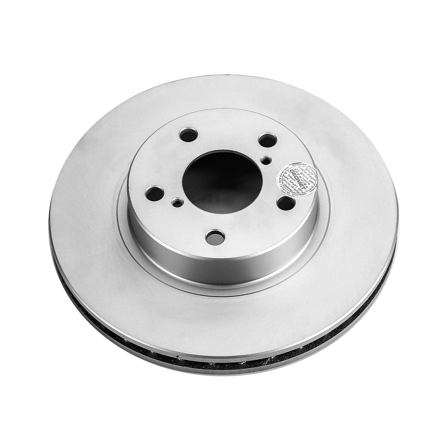 Power Stop JBR358EVC Genuine Geomet Coated Front Brake Rotor For Subaru Impreza 1993-2001, Subaru Legacy 1990-1999 [Model Specific]