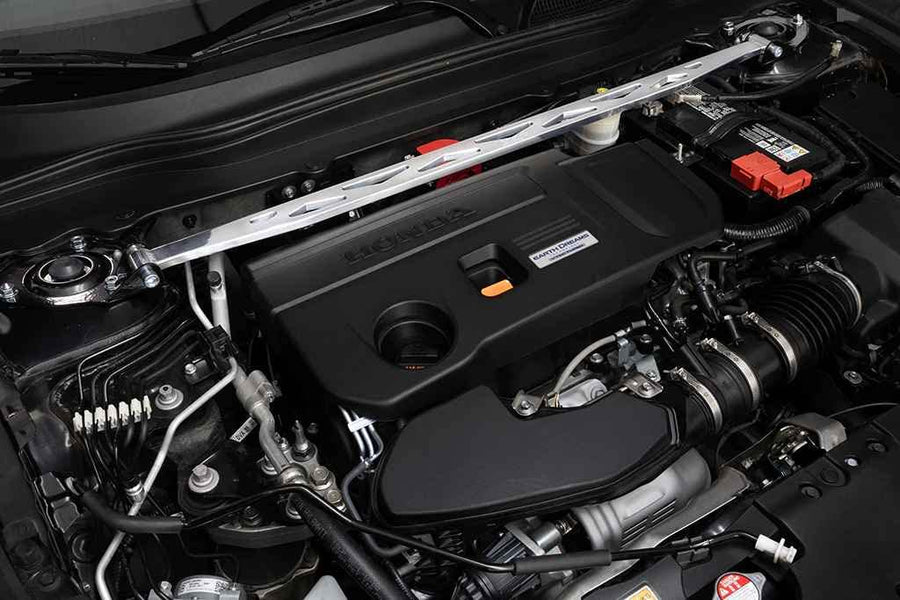 Performance HPS Polished Front Strut Bar Tower Brace Compatible for 2018-2022 Honda Accord, 42-104P