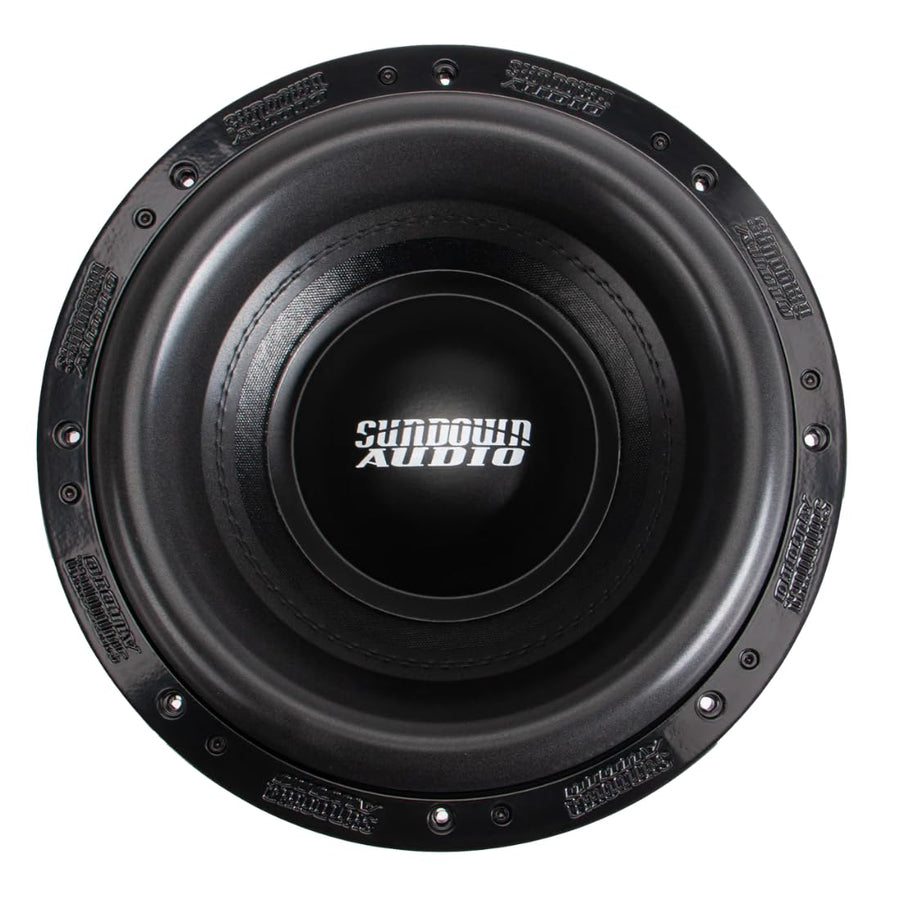 M12 Sundown Audio Car Subwoofer – 12" Dual 1 Ohm, 2000W RMS/4000W Peak, 3" Aluminum VC, 35mm Xmax, Mega Roll Surround, Quad-Stacked Magnet, Low-Distortion Car Audio Sub