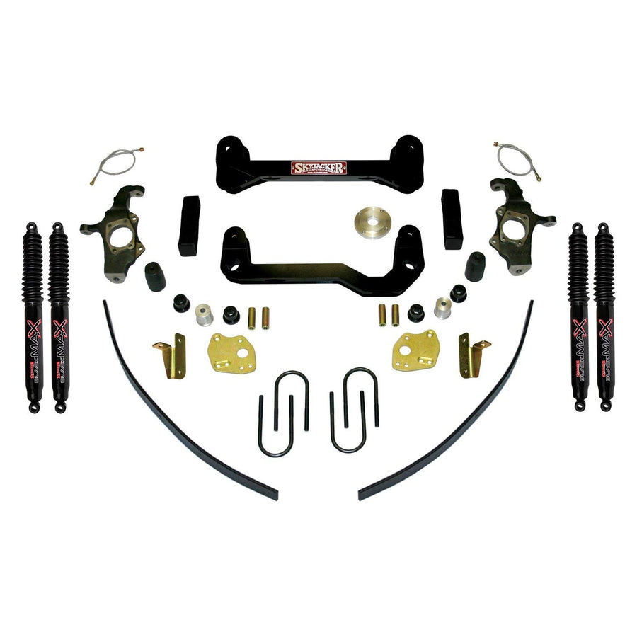 Skyjacker Suspension Lift Kit CC409K-B w/Shock Black MAX Shocks 4 in. Lift Install Time 8 Hrs. Add A Leaf