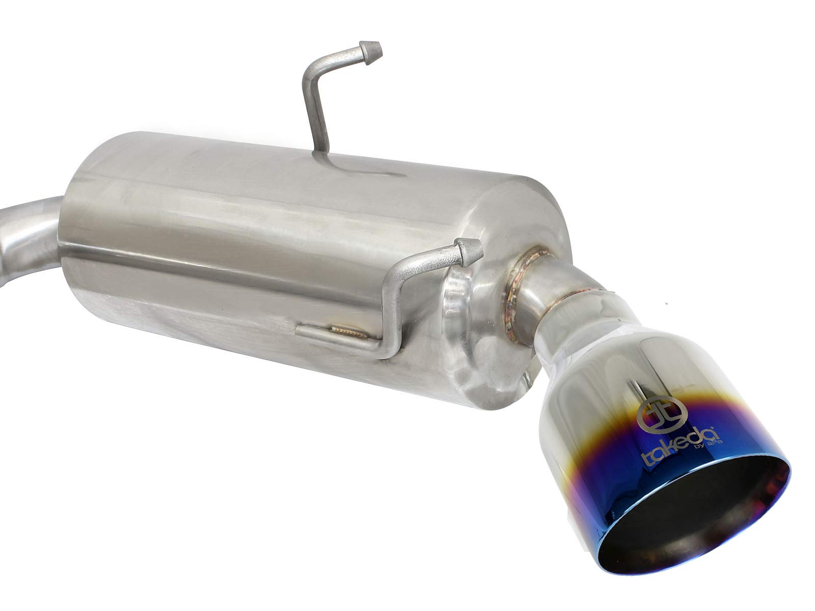 aFe Power 2-1/2 IN 304 Stainless Steel Takeda Cat-Back Exhaust System w/Blue Flame Tip Toyota 86/FT86/GT86 12-20 / Scion FR-S 13-16 / Subaru BRZ 13-20 H4-2.0L 49-36023-L