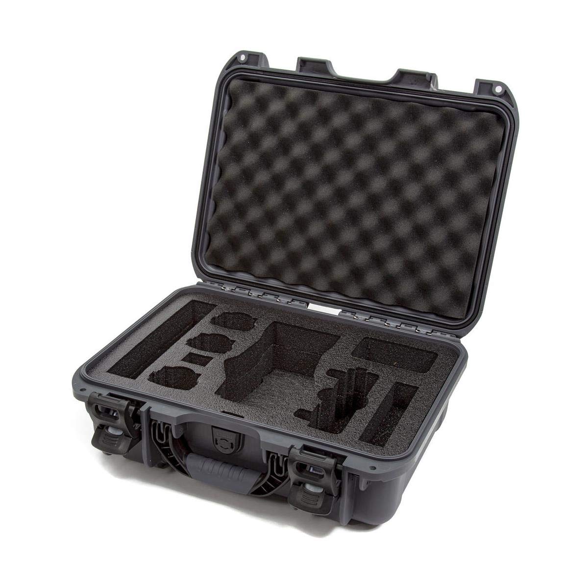 Hard-Shell Nanuk 920 Carrying Case with Foam Insert for DJI Mavic 2 Pro and Zoom, Graphite