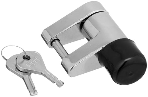 Chrome Coupler Lock Bulldog Cases 580403 , silver