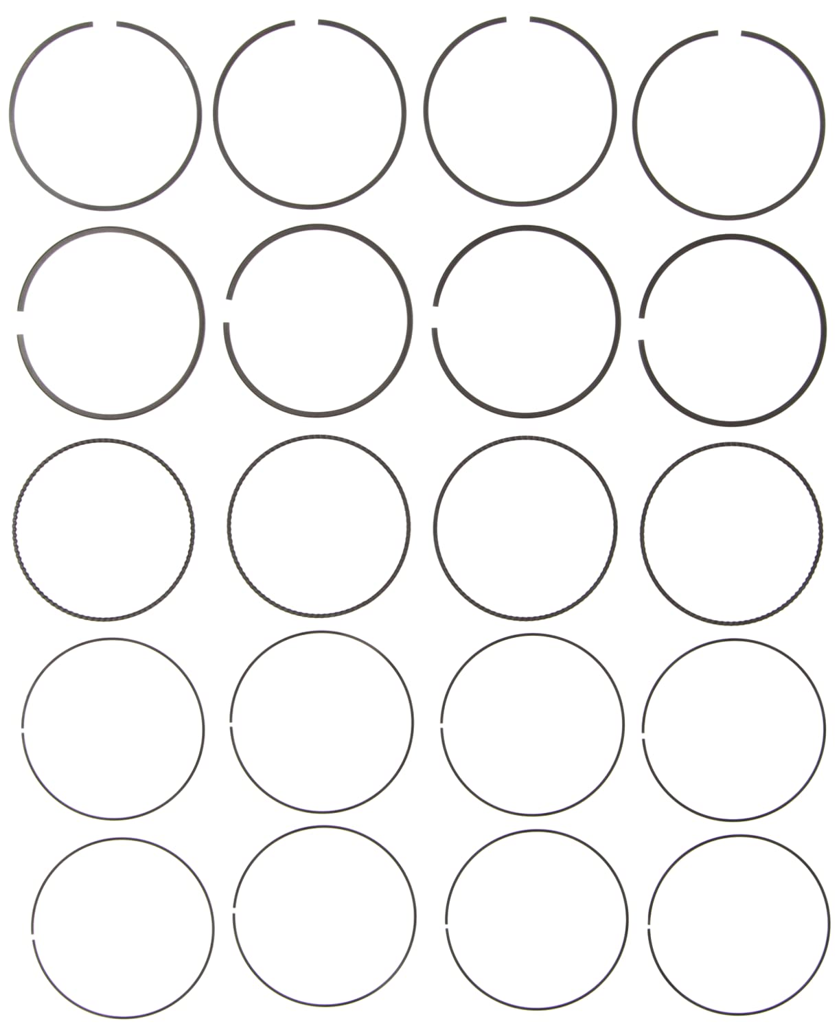 Engine MAHLE Piston Ring Set 42289CP