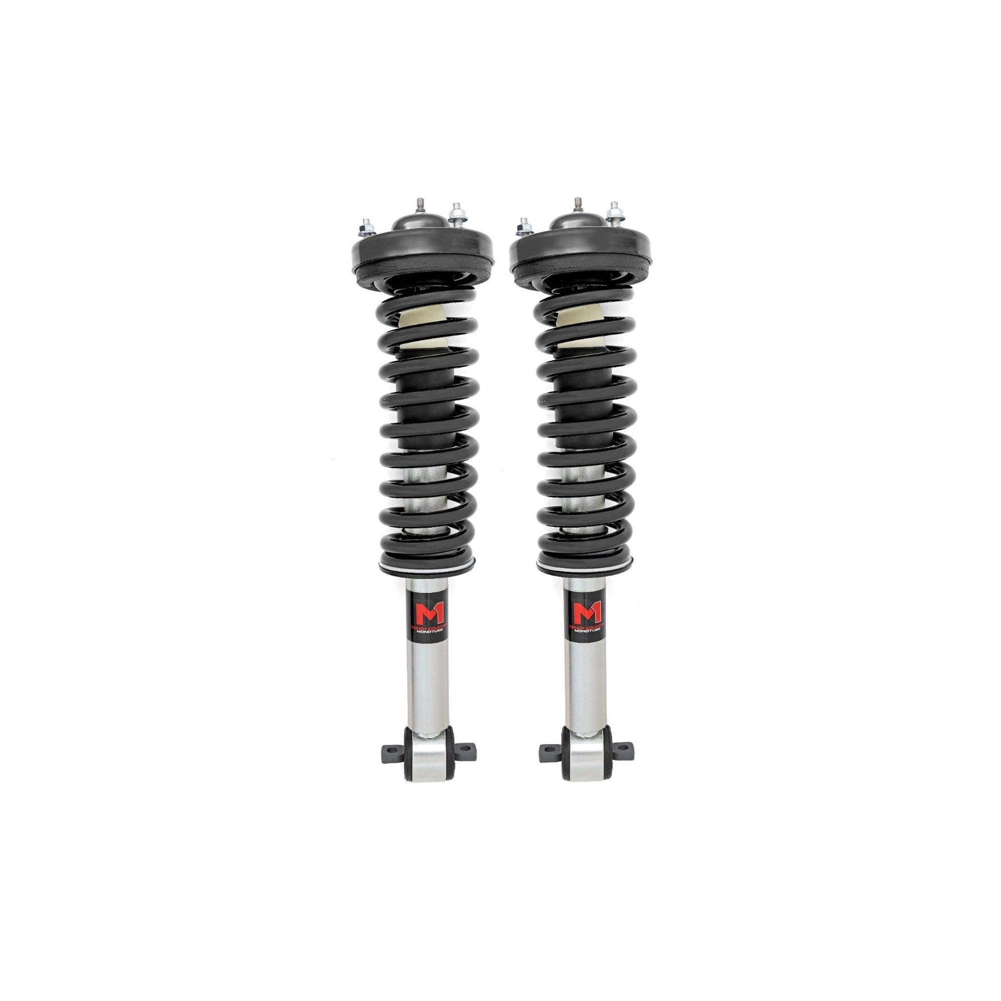 4" Rough Country M1 Monotube Lifted Struts for 2014-2024 Ford F-150 4WD - 502051