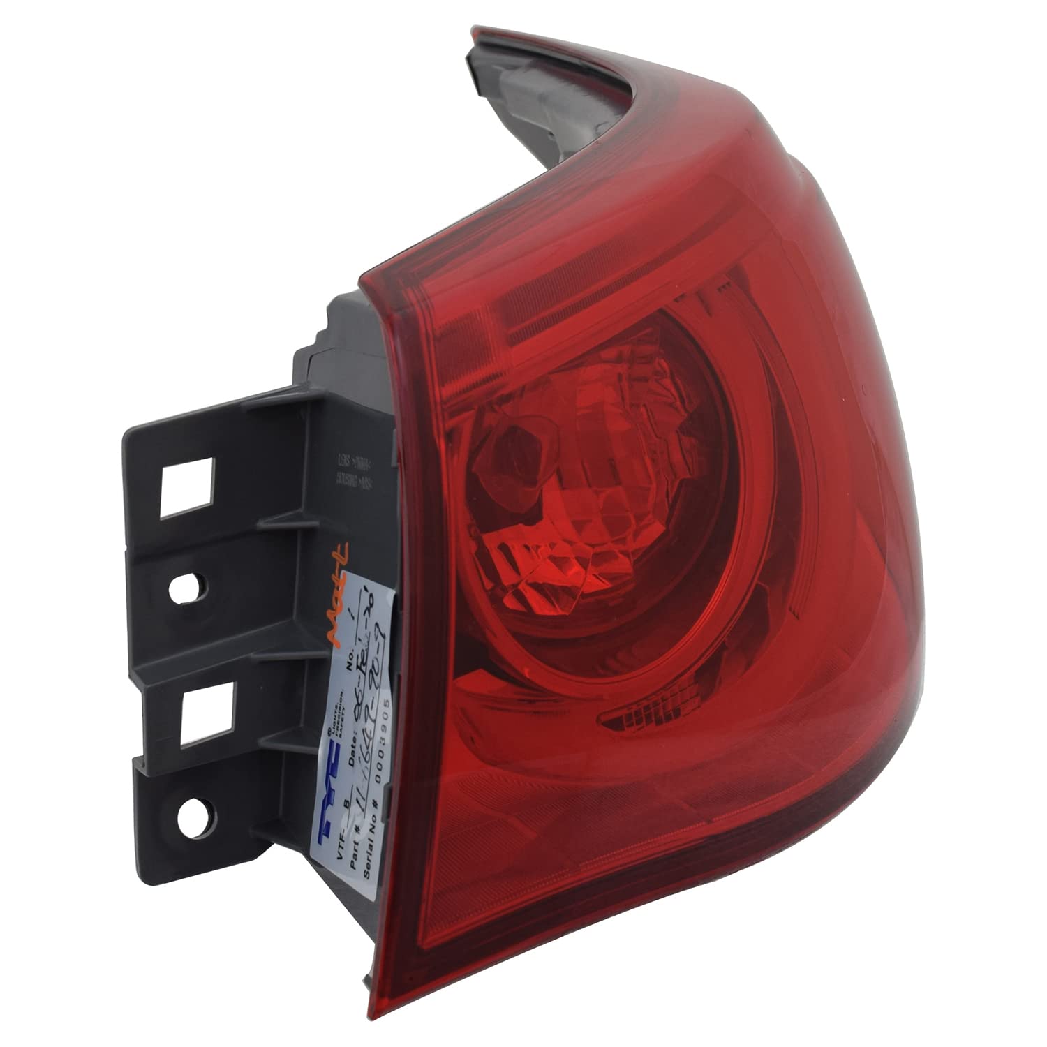 Right TYC Tail Light Assembly Compatible with 2016-2017 Infiniti Q50