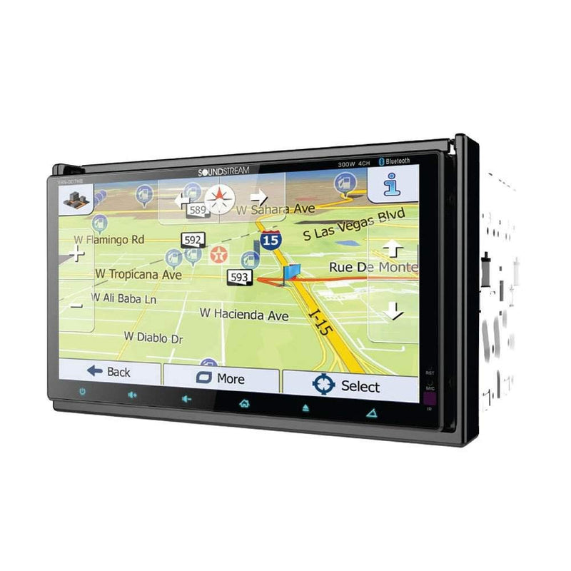 Bluetooth Soundstream VRN-DD7HB In-Dash Double DIN Car Stereo Receiver