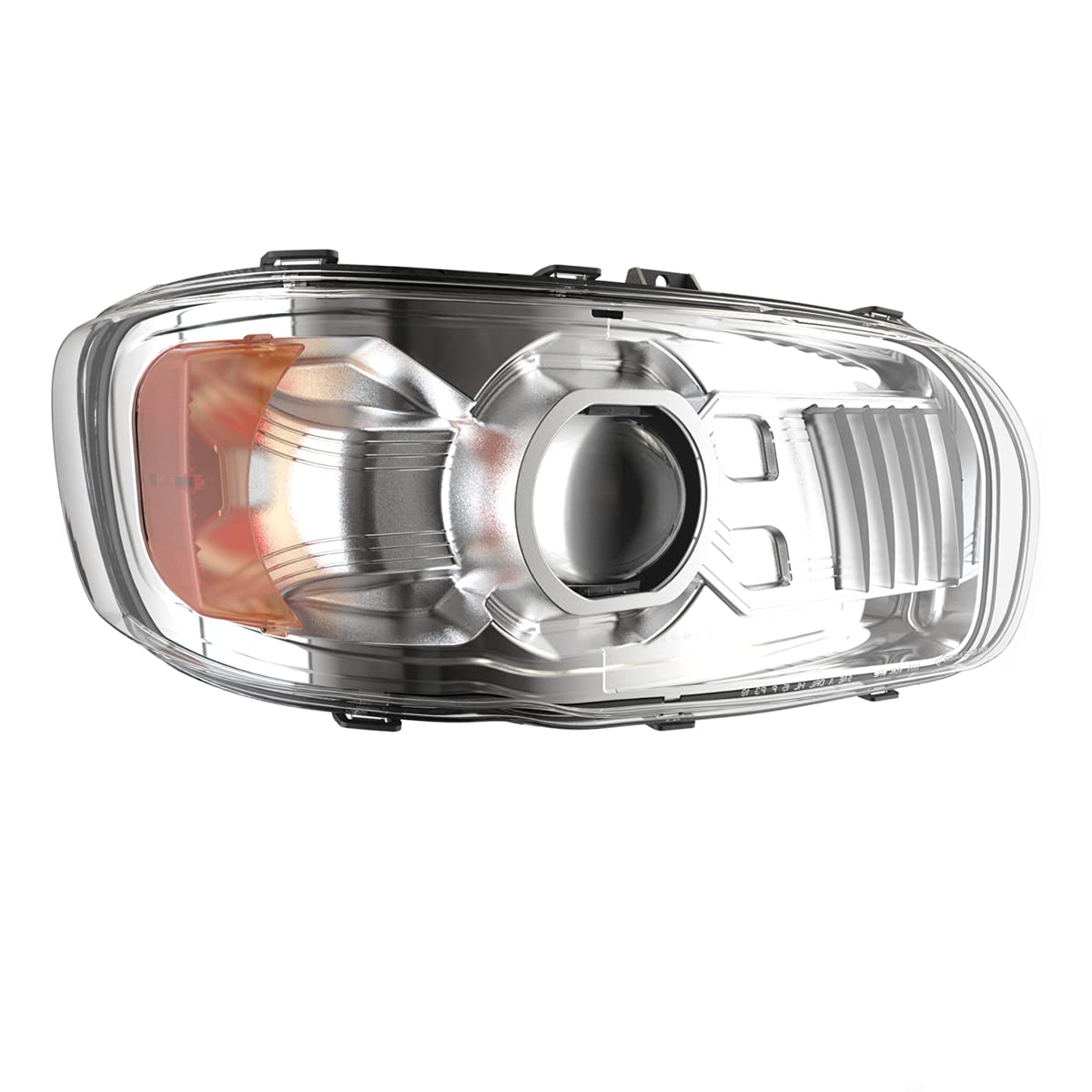 Heated LED Headlight Model 9600 for Peterbilt 388, 389 & 567 (Right (Passenger) Side)