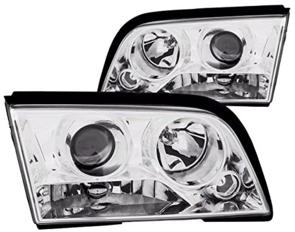 Projector Headlight Set-Chrome ANZO USA 121158