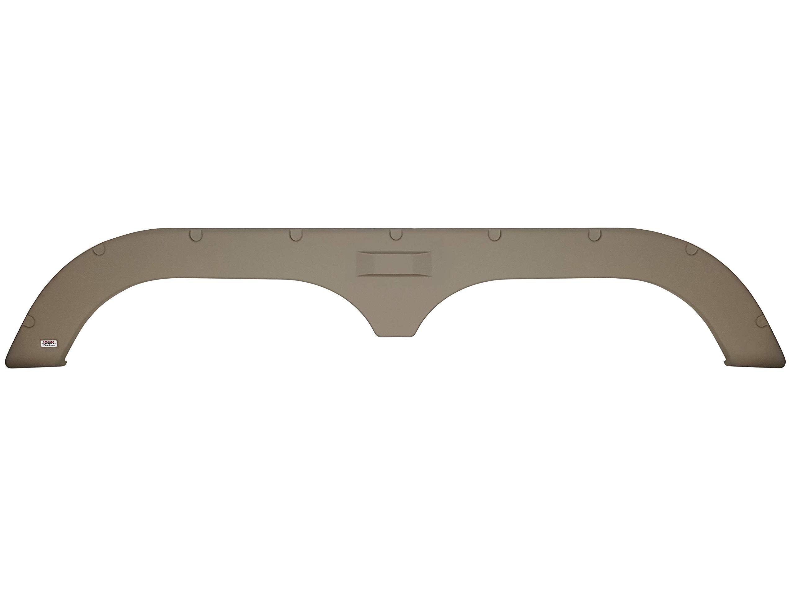 Taupe ICON 01473 7.03" x 13.75" Tandem Fender Skirt