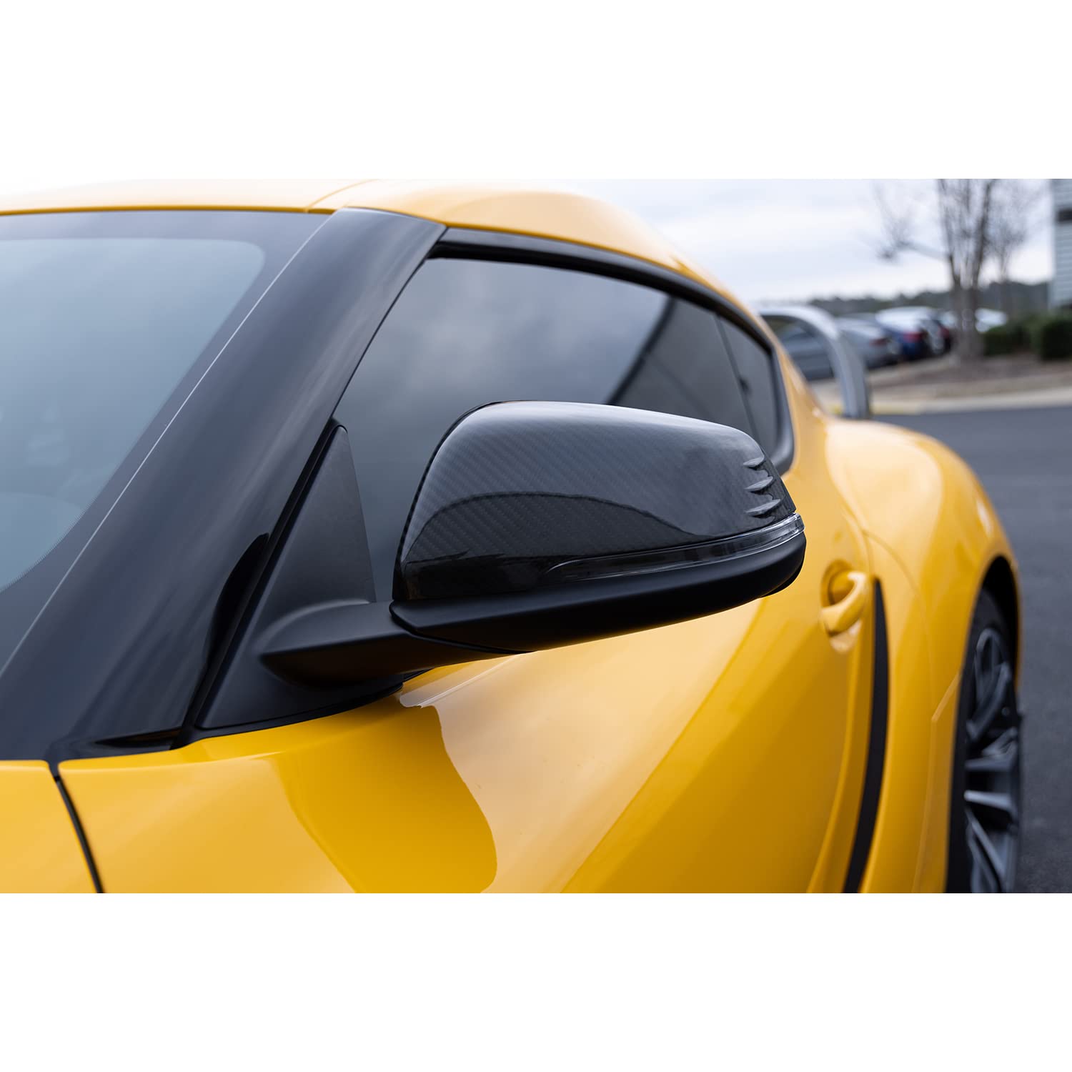 Dinan Mirror Covers D980-0040 - Gloss Twill Carbon Fiber - Pair