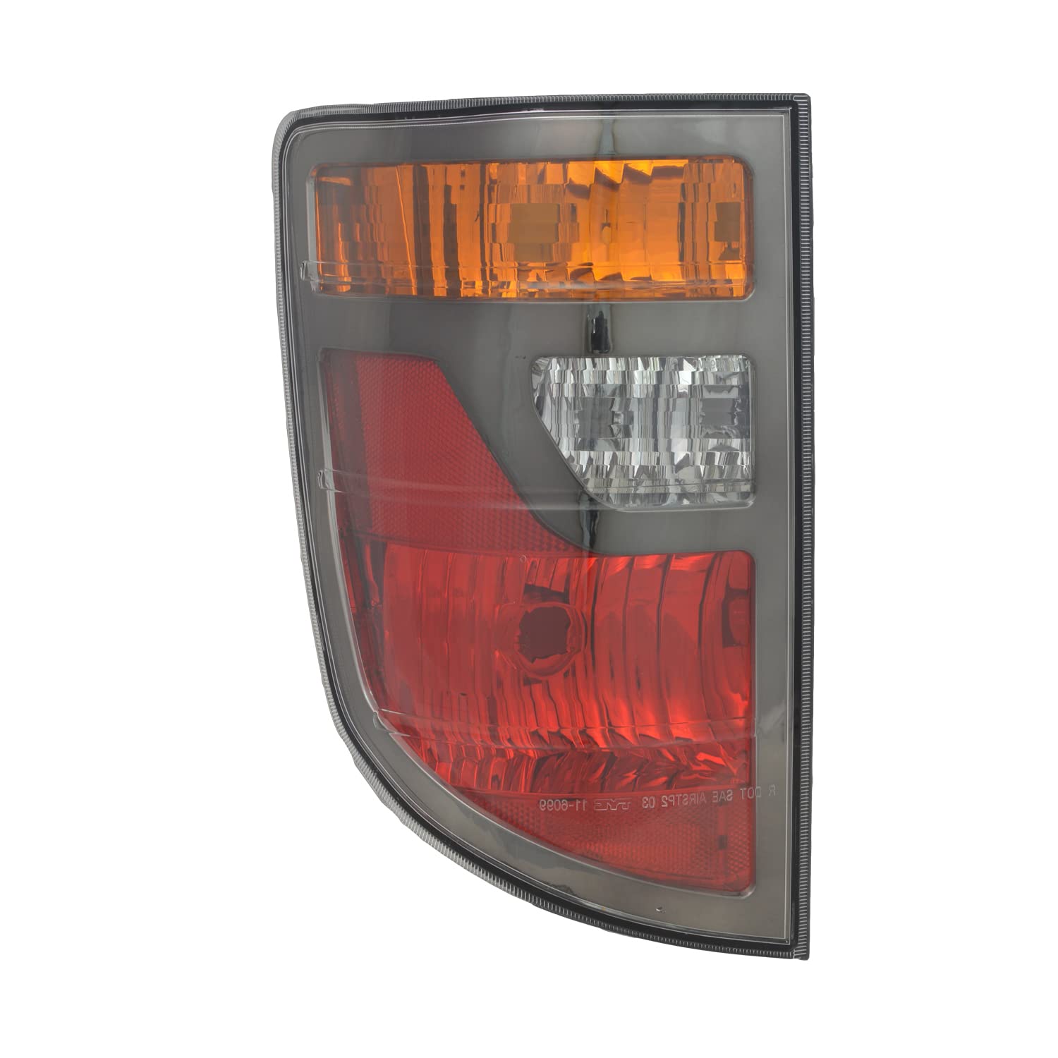 Left TYC Tail Light Assembly Compatible with 2006-2008 Honda Ridgeline