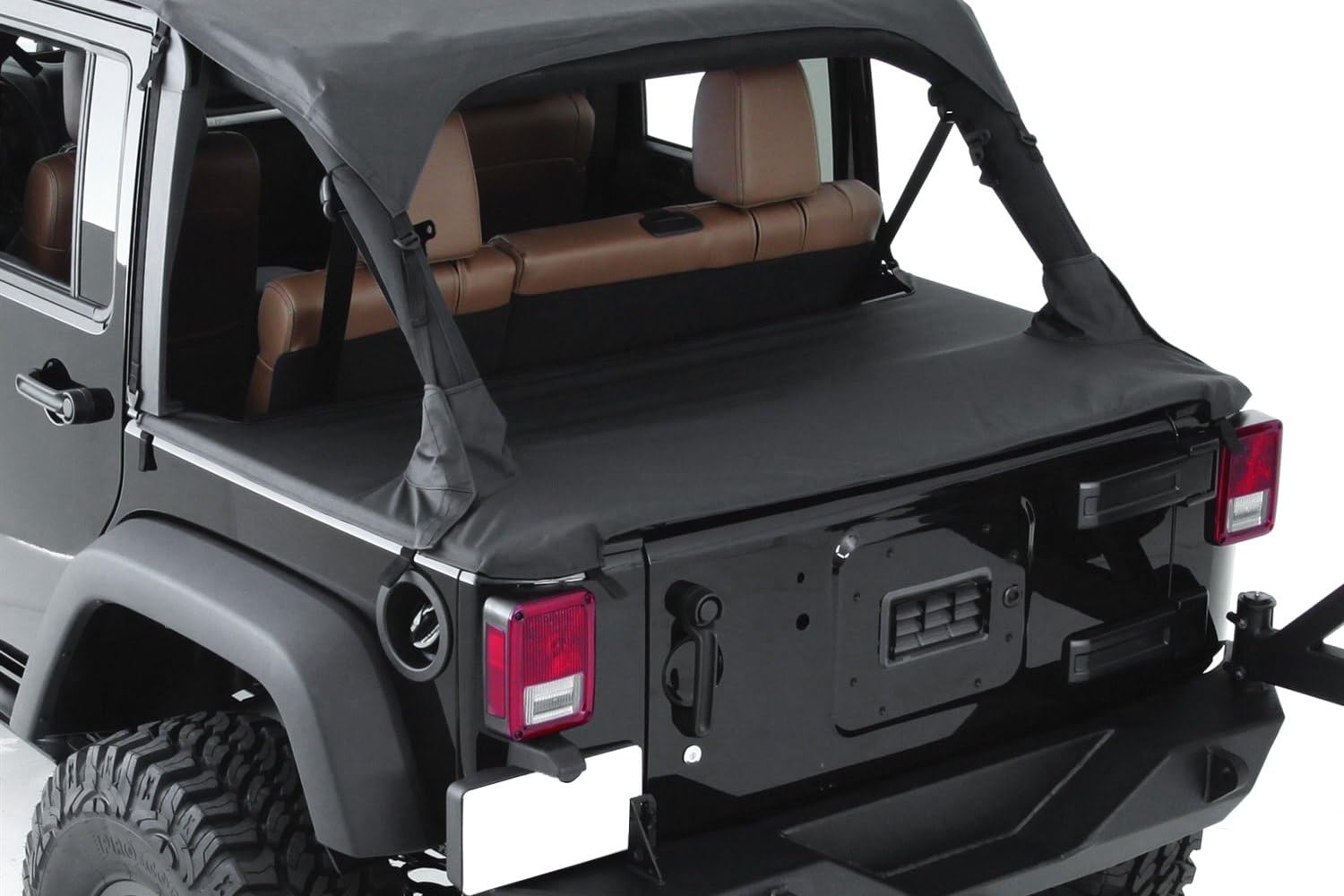 XRC RR BUMP W HITCH TIRE - SmittyBilt SB76856