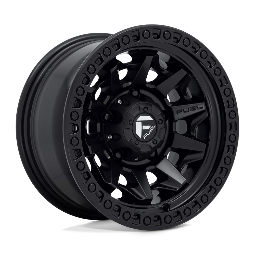 1PC Fuel D694 15X8 5X5.5 MT-BLK -12MM - D69415808540E