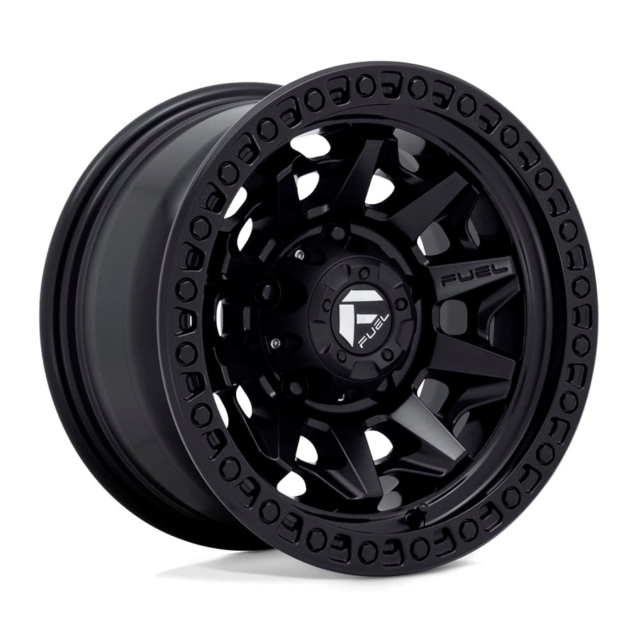 1PC Fuel D694 15X8 5X5.5 MT-BLK -12MM - D69415808540E