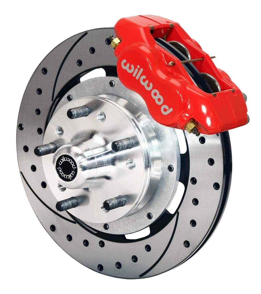 12.19" FDLI Front Kit, Drilled, Red