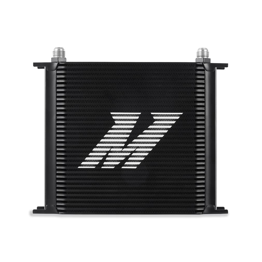 34-Row Mishimoto Universal Oil Cooler, Black