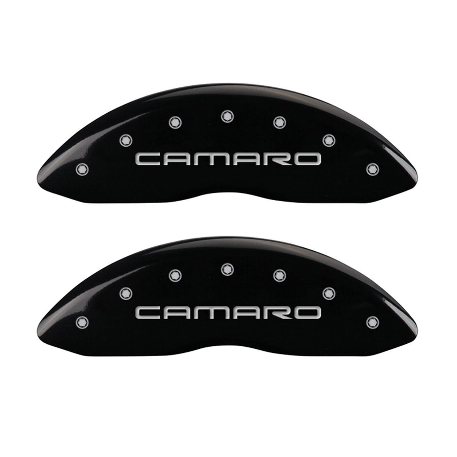 Caliper Covers MGP 14027SZ84BK with Black Powder Coat Finish, (Set of 4)