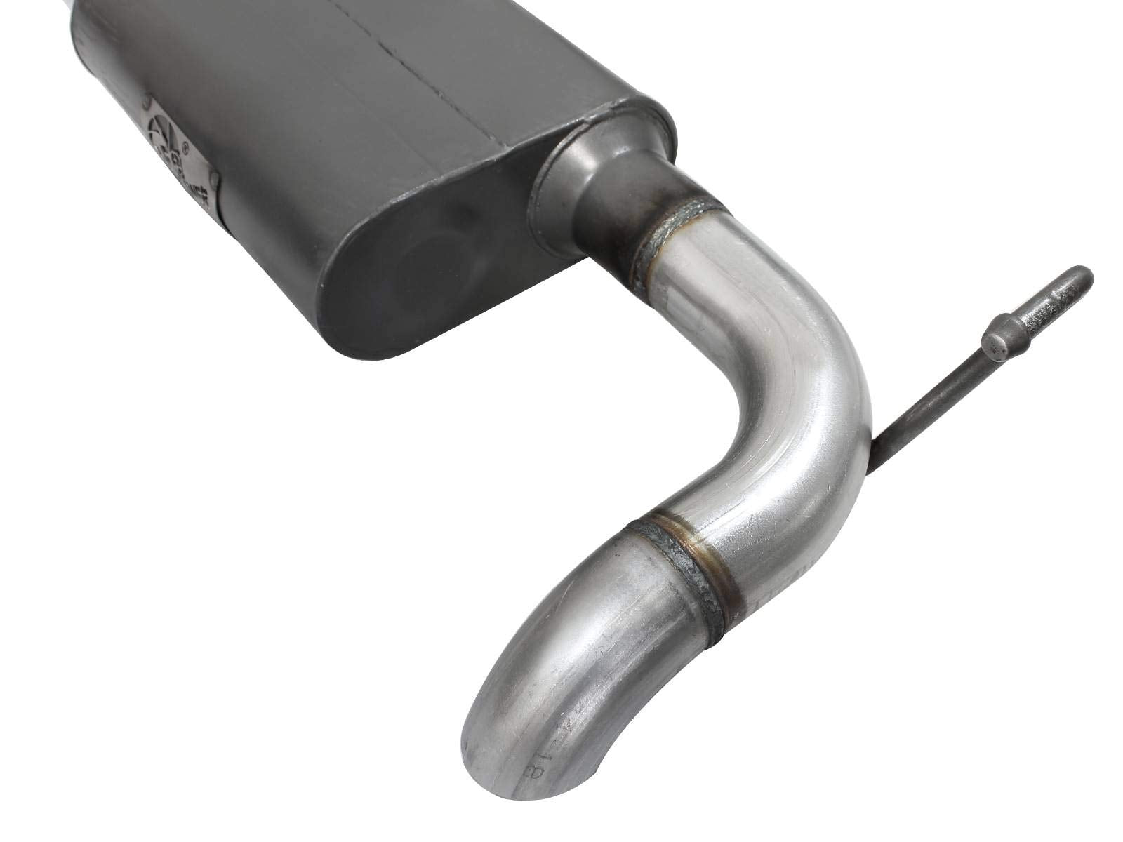 aFe Scorpion (49-08043) 2-1/2" Aluminized Hi-Tuck Cat-Back Exhaust System for Jeep Wrangler JK V6-3.8/3.6L Engine