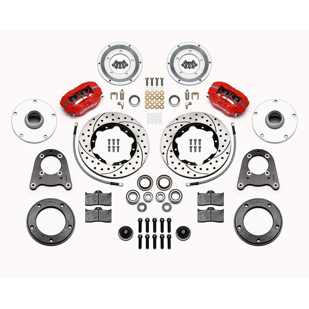 10.75" FDL-M Front Kit, Drilled, Red