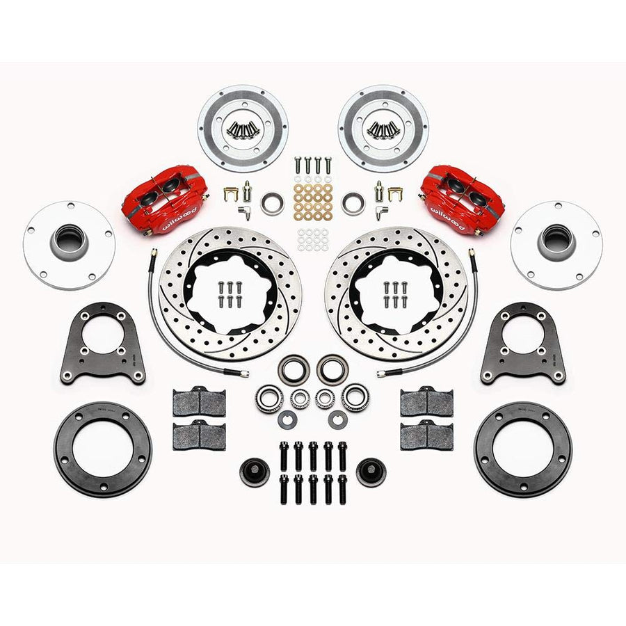 10.75" FDL-M Front Kit, Drilled, Red