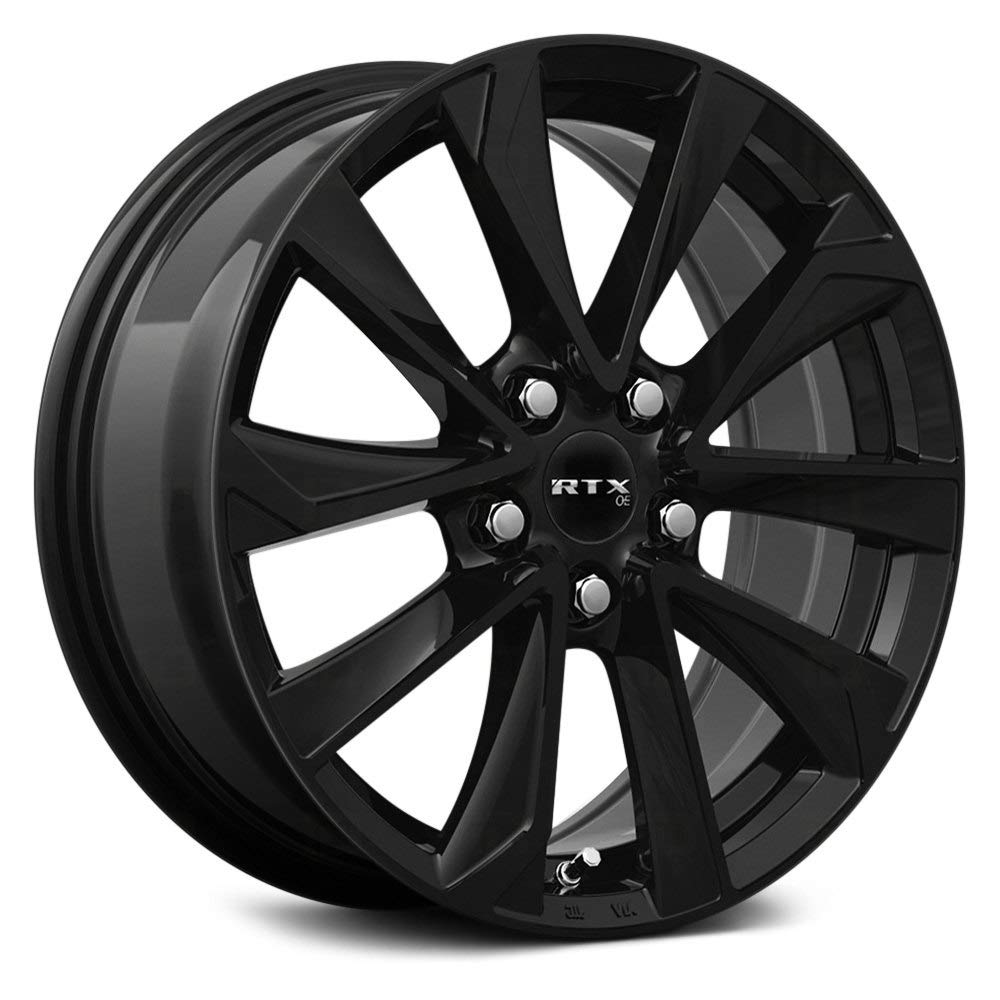 Custom RTX Wheel - 17x7.5, 40 Offset, 5x114.3 Bolt Pattern, 60.1mm Hub - Gloss Black Rim